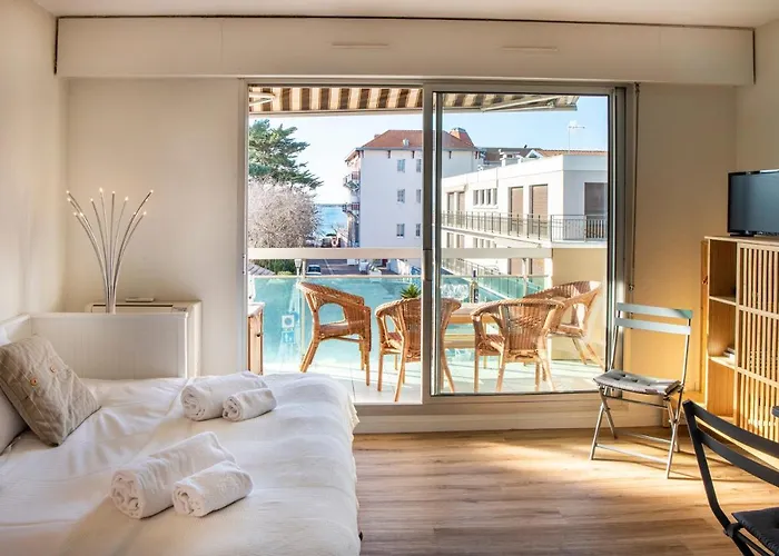 Pause Moulleau - Terrasse Et Parking Coeur Moulleau شقة