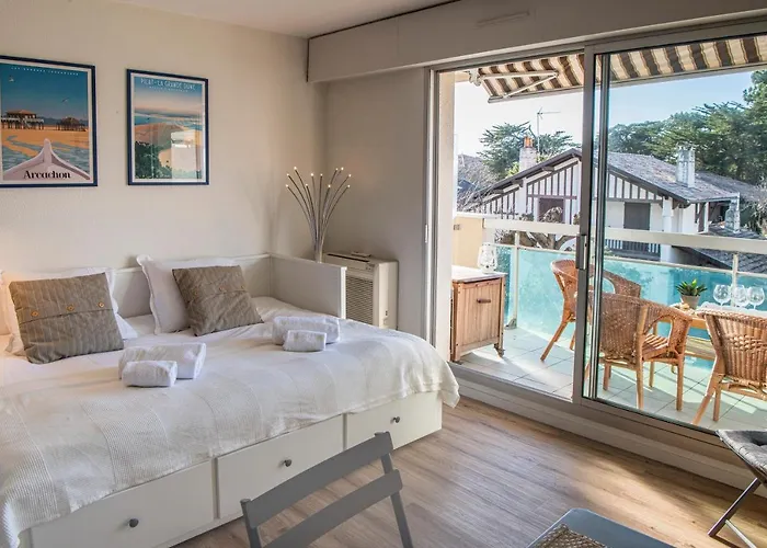 Apartment Pause Moulleau - Terrasse Et Parking Coeur Moulleau *